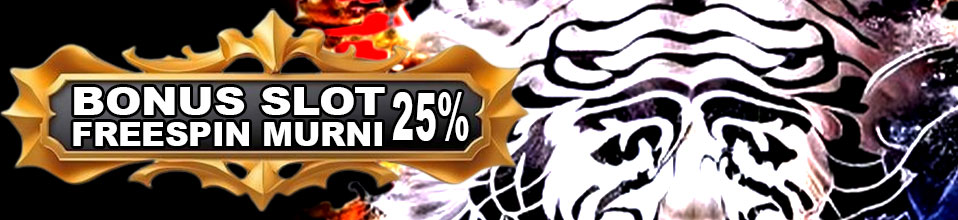BONUS FREESPIN MURNI 25%